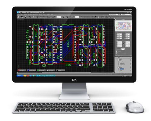 PCB CAD Layout Software on PC