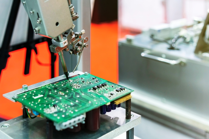 PCB soldering machine - assembly process