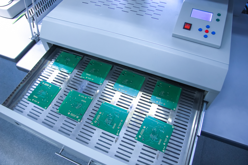 reflow oven for reflow soldering